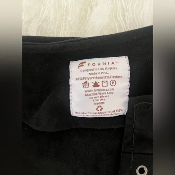 Black Fringe Blazer with Open Front - Picture 3 of 5